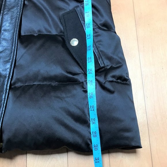 Juicy Couture down puffer with wool and lambskin detail - Picture 4 of 16